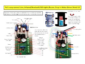 A078 -Uno V3 Drop In Motor Driver Shield