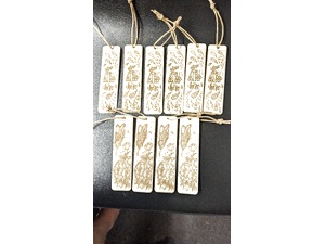 L137-Wooden Bookmarks